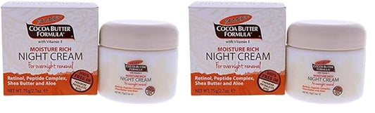 Palmer's Cocoa Butter Formula Moisture Rich Night Cream, 2.70 oz (Pack of 2)