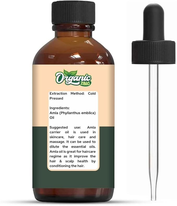 Amla (Phyllanthus emblica) Oil | Pure & Natural Carrier Oil for Skincare, Hair Care & Massage - 30ml/1.01fl oz