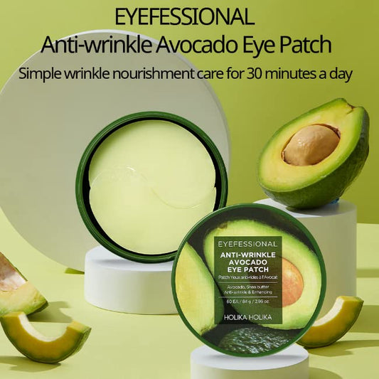 HOLIKA HOLIKA Eyefessional Eye Patch (Anti-wrinkle Avocado)