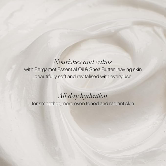 Organic Works Daily Hydration Hand and Body Lotion - Enriched with Vitamin E and C, Shea Butter Lotion for All Skin Types - Bergamot - 10.14 oz