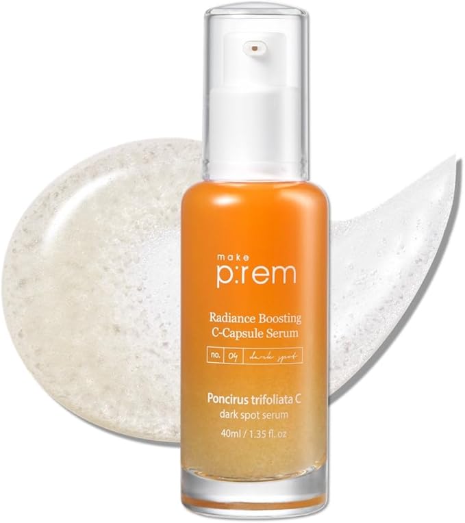 [Make p:rem] Poncirus trifoliata C Dark spot serum | Skin clearing serum | Uneven Skin Tone Treatment | Vitamin serum C face | 40ml, 1.35 fl.oz. | Make P:REM