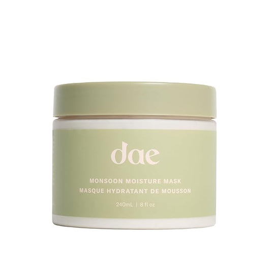 DAE Monsoon Moisture Mask - Intense Hydration, Leaves Hair Glossy & Smooth, Strengthens Elasticity, Helps Prevent Damage (8 oz)