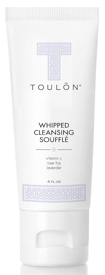 TOULON Anti Aging Face Wash; Oil Free & Moisturizing: Daily, Gentle Facial Cleanser for Make Up Removal with Vitamin C, Rosehip & Lavender for Men & Women