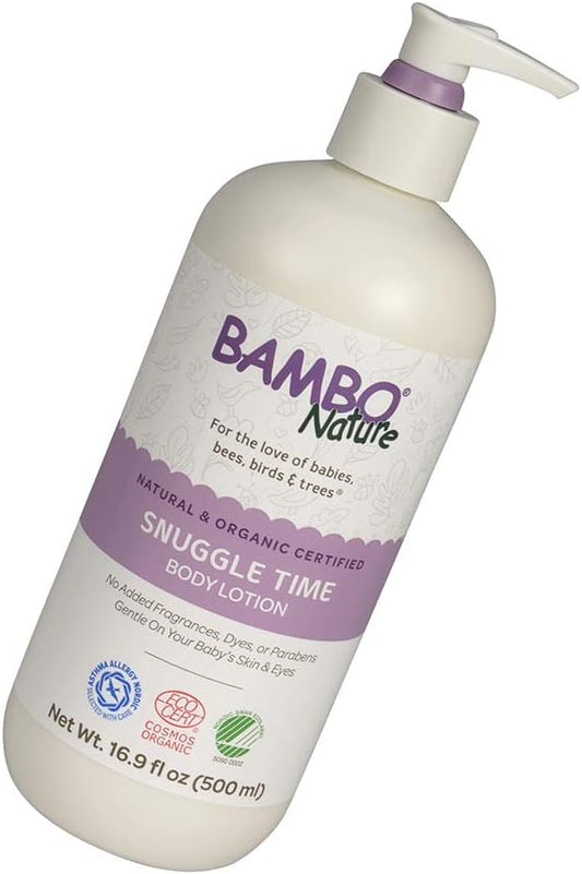 Bambo Nature Snuggle Time Body Lotion, 16.9 fl oz Bottle, 1 Count