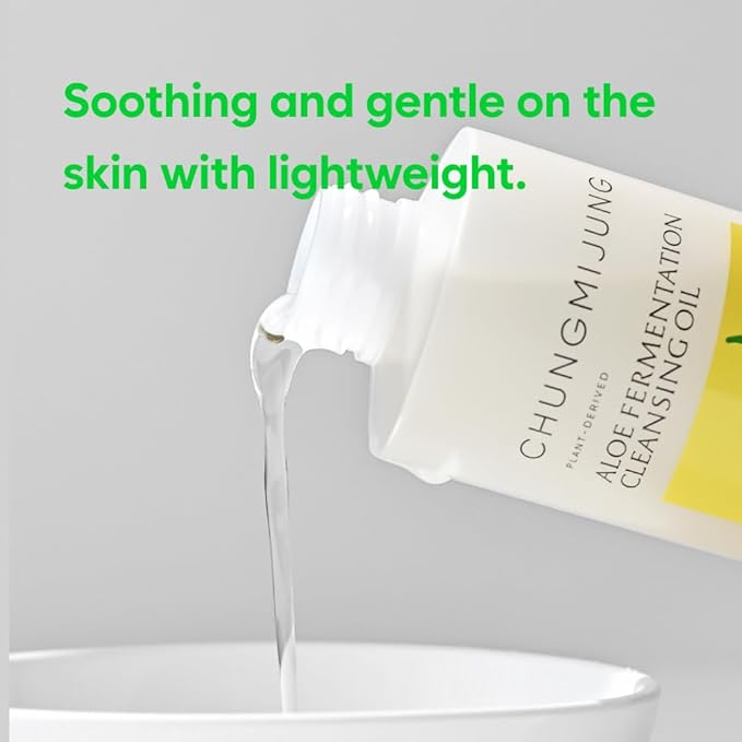 Aloe Fermentation Cleansing Oil, Hydrating and Gentle Cleanser, Makeup Blackhead Remover, Olea Europaea (Olive) Fruit Oil, All Skin Types, Korean Skin Care 6.7 fl.oz. / 200ml