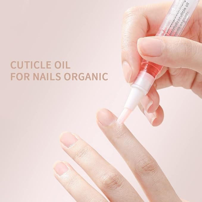 Nail Cuticle Oil Nail Nutrition Oil Pen Repair Nail Care Kit with Cutucle Oil