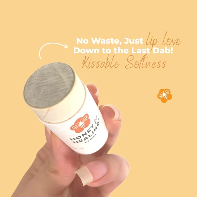 Ultra-Hydrating Tinted Formula Made with Manuka Honey 15+ UMF, Coconut Oil, Beeswax | 12+ Hour Moisture, Zero Waste Recyclable Tube | Lip Moisturizer & Color in One 0.25 oz / 7 gr (Soft Peach)