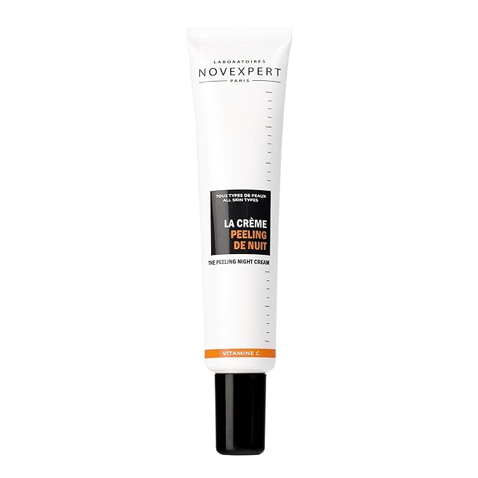 The Peeling Night Cream - Visibly Brighter Skin - Smooth And Radiant Complexion - Deeply Exfoliates And Nourishes - Hypoallergenic - Vegan - Normal, Combination And Oily Skin Types - 1.3 Oz