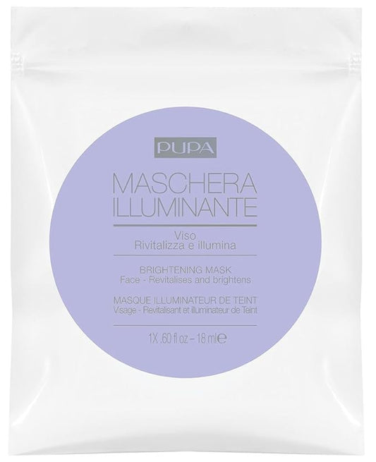 Pupa Milano Brightening Face Mask - Renew Your Skin's Radiance - Unique Peel-Off Formula Requires No Rinsing Or Clean Up - Eliminates Post-Mask Clean Up - Suitable For All Skin Types - 0.6 Oz, 568223