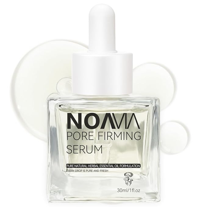 Pore Firming Ampoule, Pure Natural Herbal Extracts Face Serum, Pore Minimizer for Sebum Control and Pore Care, Gentle&Non-Irritating, Suitable for Sensitive Skin（1fl.oz）