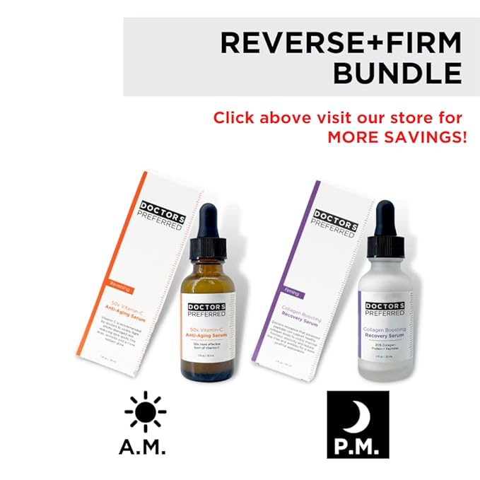 Anti Aging Collagen Boosting Recovery Serum to Improve Firmness, Elasticity, and Reduce The Appearance of Fine Lines and Wrinkles, 1 Ounce …