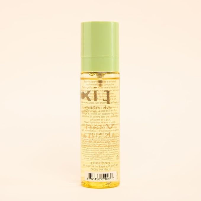 Pixi Vitamin-C Wakeup Mist | Helps Cool, Refresh, and Wake Up Skin | Adds Hydration | Boosting Treatment Toner 2.7ml / 80ml