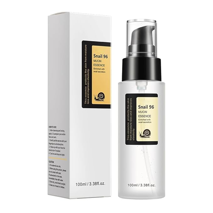 Advanced Snail Mucin 96% Power Repairing Essence, Snail Mucin 96% - Anti-Aging Serum, With Snail Secretion Filtrate For Dull (01)