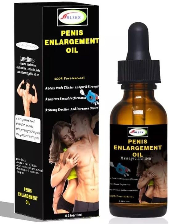 Massage Oil Enlargement, Enlarge BLSEX for Men (F383-BLSEX Oil)