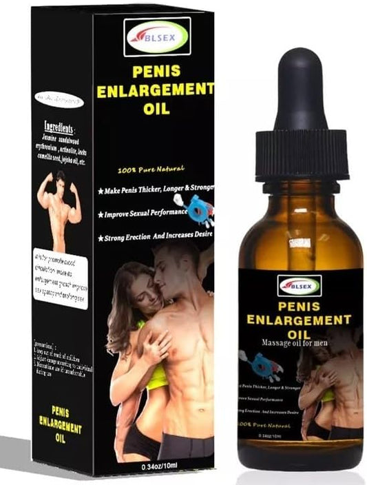 Massage Oil Enlargement, Enlarge BLSEX for Men (F383-BLSEX Oil)