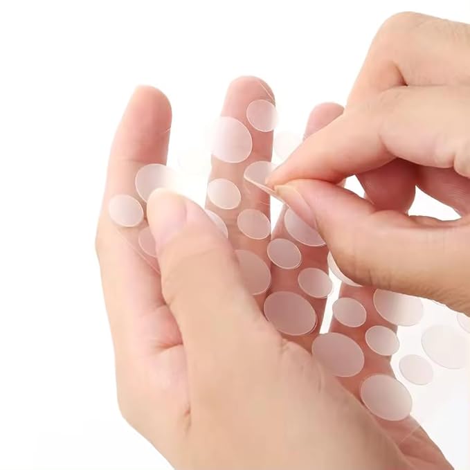 Acne Patches for Face, Acne Patches for Blemishes and Zits (36pcs)(One Sheet), Black