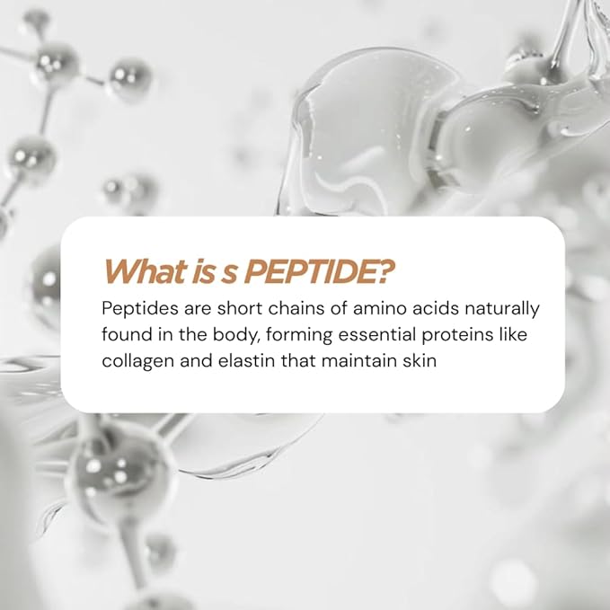 KOA Life GHK Peptide Daily Ultra-Hydrating, Anti-Aging Facial Oil. In a metallic copper glass dropper bottle and metallic copper outer cylinder carton