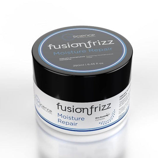 Fusionfrizz Moisture Repair Hair Mask, Deep Conditioning Hair Mask for Damaged Hair, Keratin Treatment, Tratamiento para Cabello Seco y Maltratado, Mascarilla para el Cabello | 8.45Fl Oz