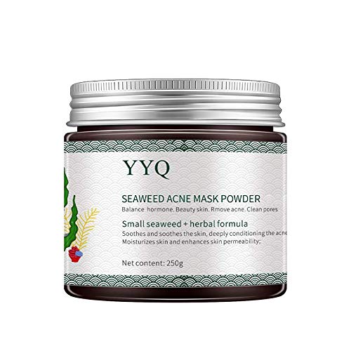 YYQ Seaweed Acne Mask Powder Natural Care Facial Treatments 250g