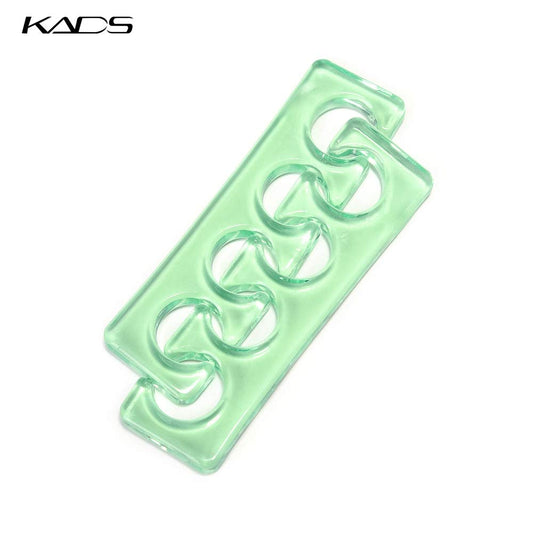 KADS 2pcs/pair Silicone Toe Separator Nail Art Manicure Finger Feet Care Braces Supports Nails DIY Tools