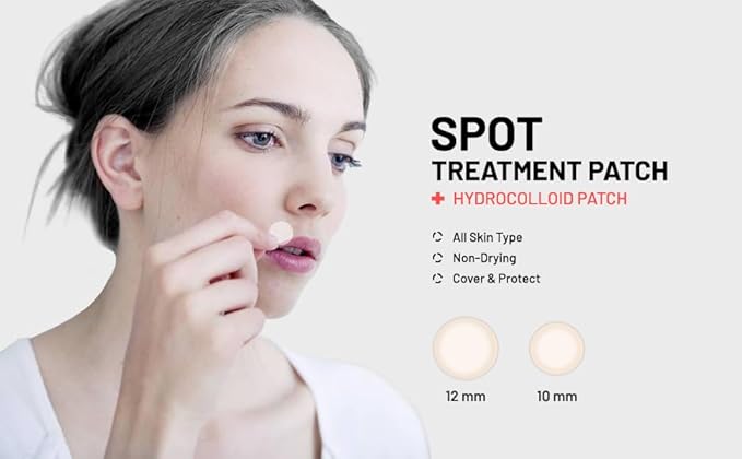Celavi Acne Spot Treatment Hydrocolloid Patch (Acne Treatment, 60 Count)