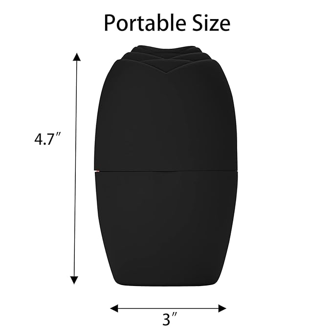 2Pack Ice Face Roller, Silicone Ice Roller for Face to Tighten and Lift Skin, for Face & Eye Puffiness Relief, Reusable Facial Mold for Neck to Enhance Natural Glow, Skin Care for Women Beauty