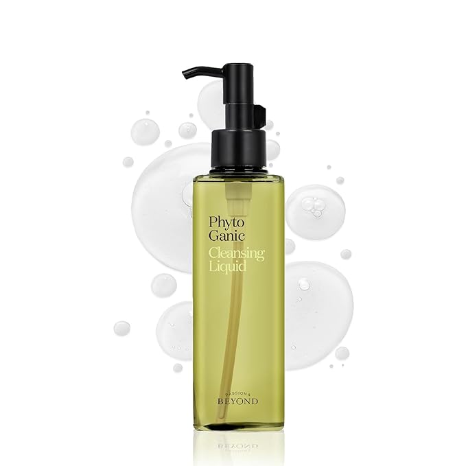 BEYOND Phytoganic (Cleansing Liquid, 6.8fl oz) - Vegan Formula Korean Skin Care. Gentle All-in-One Face Wash with Smooth Finish, Clean Herbs, Phyto-Biome
