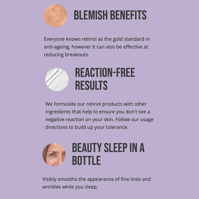 Nip+Fab Retinol Fix 3% Overnight Cream | Advanced Youth-Boosting Formula for Renewed Skin and Fine Line Reduction | Encapsulated Pure Retinol | Anti-Ageing, Regeneration | Sebum Regulation