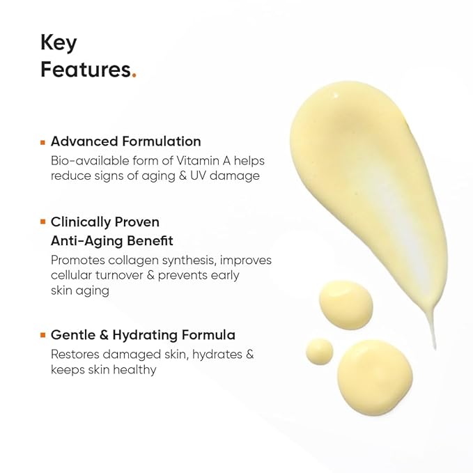 Minimalist 2% Retinoid Anti Aging Night Cream for Wrinkles & Fine Lines | Improves Skin Elasticity, Stimulates Collagen Production for Radiant & Glowing Skin | 1 Fl Oz / 30 ml