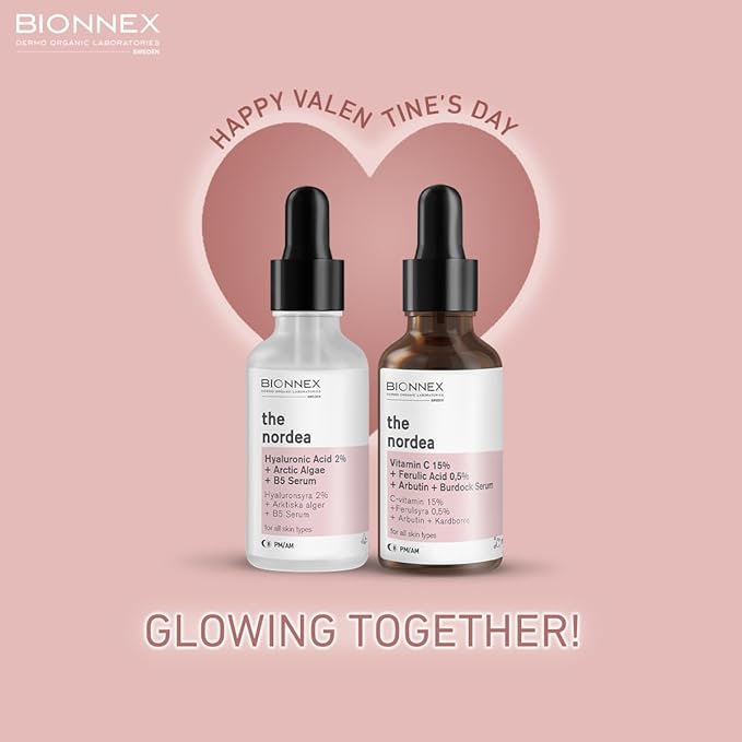 The Nordea - 2% Hyaluronic Acid Serum for Face with Arctic Algae & Vitamin B5 | Anti-Aging Serum for Fine Lines, Wrinkles Hydrating Serum (2% Hyaluronic Acid Skin Serum for Face)