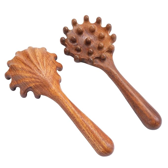 Handcrafted Wooden Scalp Massager - Scalp Scrubber for Hair Growth and Stress Relief, Made with Natural Wood, Scalp Brush Massager for Dandruff Reduction, Unique Gift for Mom, Dad & Self-Care Lovers