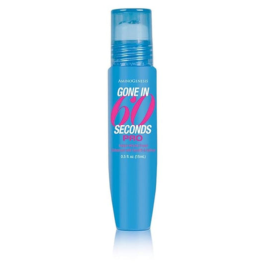 Gone In Sixty Seconds Pro Instant Temporary Wrinkle Eraser .5 oz, Instant Face Lift Cream Tighten Firm Smooth Under Eye Bags Puffiness Wrinkles