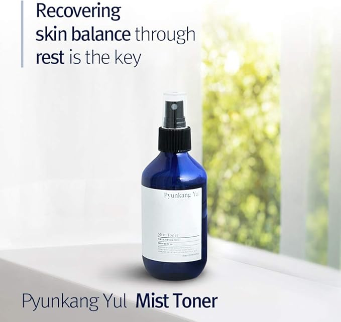 Pyunkang Yul Facial Mist Toner 3.4 Fl. Oz - Face Moisturizer Skin Care Korean Spray Toner for Oily and Combination Skin Types - Astringent for Face Certified as a Zero-Irritation - Watery Texture
