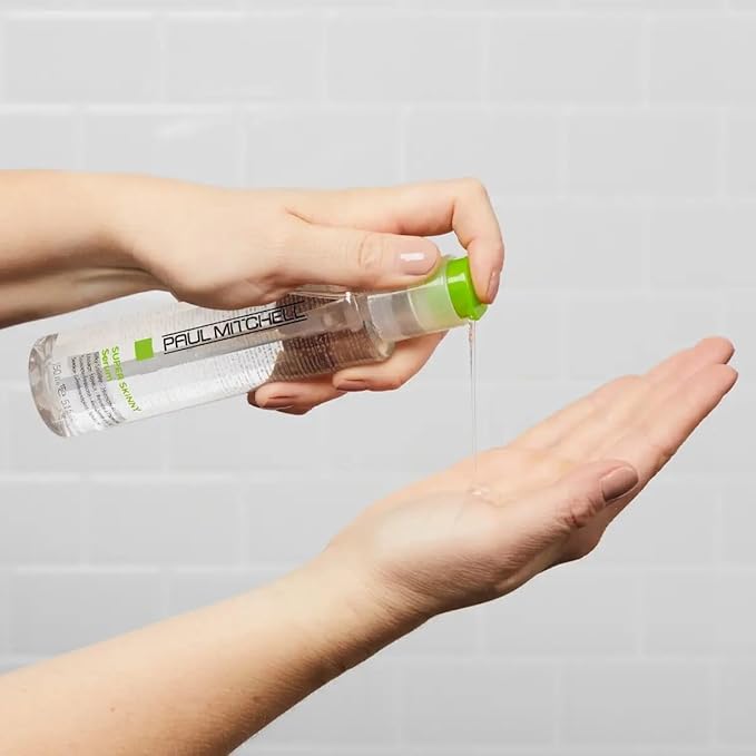 Paul Mitchell Super Skinny Serum, Speeds Up Drying Time, Humidity Resistant, For Frizzy Hair