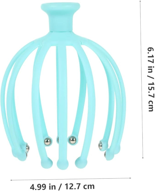 pp Massager Tool Multifunction Scalp Handheld Massage Stainless Steel Octopus