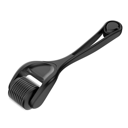 Microneedling Roller for Face and Beard | Derma Roller for Women and Men | Micro Needle Roller for Scalp Face [Fine]