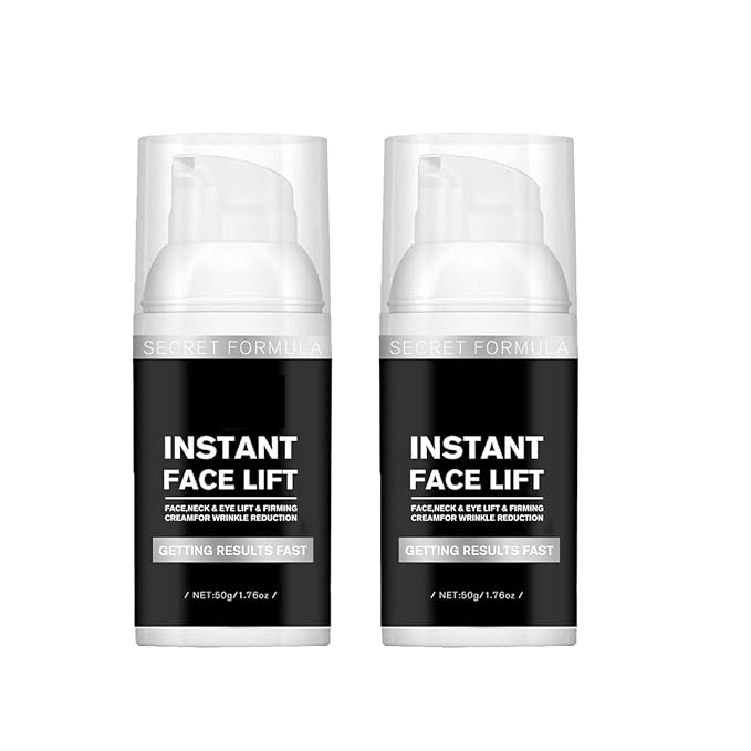 Instant Face Lift Cream - 2PCS Under Eye Bags and Wrinkles Eye Cream for Firming Delicate Eye Skin. Wrinkle Eye Cream for Puffiness and Bags Under Eyes