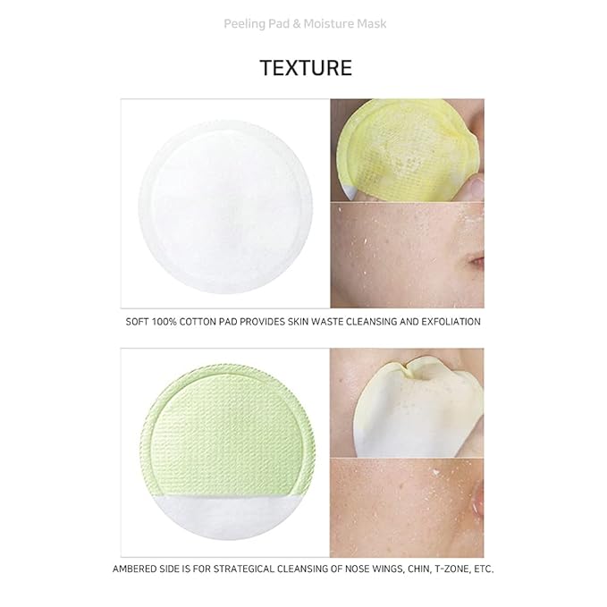 I'M SORRY FOR MY SKIN Peeling Pad & Moisture Mask