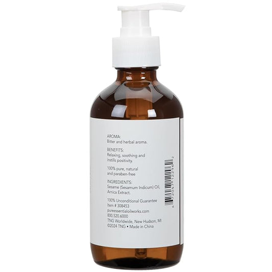Arnica Oil, 100% Pure, Natural, Paraben-Free, 8 Ounces