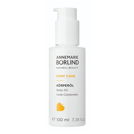 ANNEMARIE BÖRLIND - BODY CARE Body Oil - nourishing, regenerating & smoothing skin care, with organic jojoba oil & argan oil, vegan, 3.38 Fl. Oz.