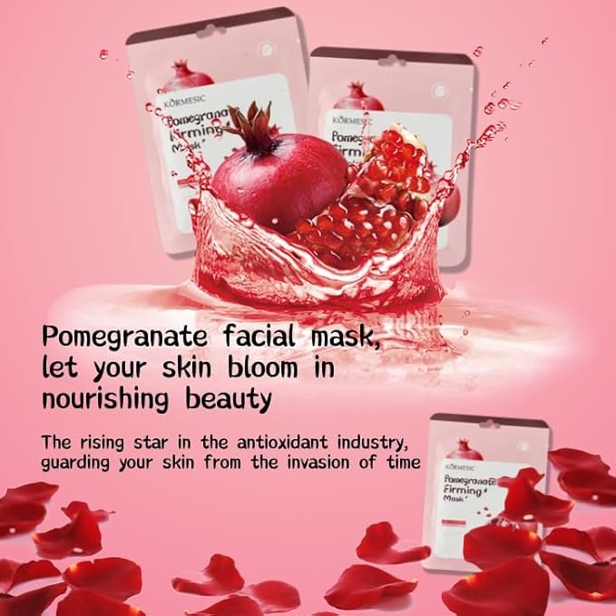 Facial mask Moisturizing face Mask - 10 Sheets, Deep Hydration, Improves Dry Skin, Sheet Mask, skincare for All Skin Types