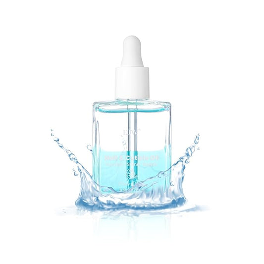 EJW Dual Layer Cuticle Oil for Nails - Nourishes & Repairs Dry, Damaged Cuticles, Strengthens Nails, Reduces Hangnails & Hand Lines, Fast-Absorbing Natural Formula, Ocean Breeze Scent, 0.5 fl. oz