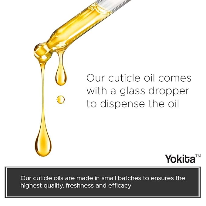 Premium Brush On Cuticle Oil Milk and Honey Natural Healing Infused, Soothes and Moisturizes Cuticles with Vitamin E 0.5 oz (Green Tea)