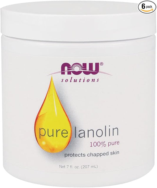 Now Foods Pure Lanolin - 7 oz. 6 Pack