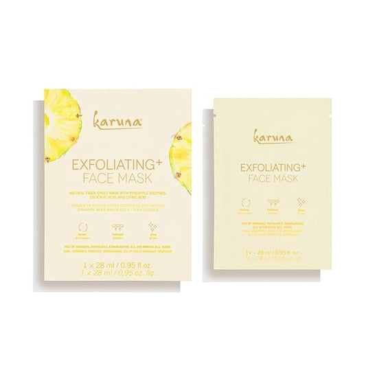 Karuna Facial Exfoliating Sheet Mask, 1 CT