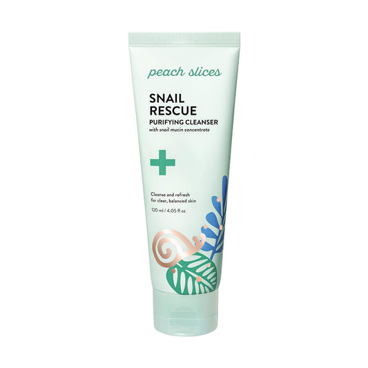Peach Slices Snail Rescue Purifying Cleanser 4.05 fl oz.