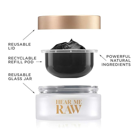 The Detoxifier with Charcoal+, Mask + Scrub, Refill Pod, 2.5 oz