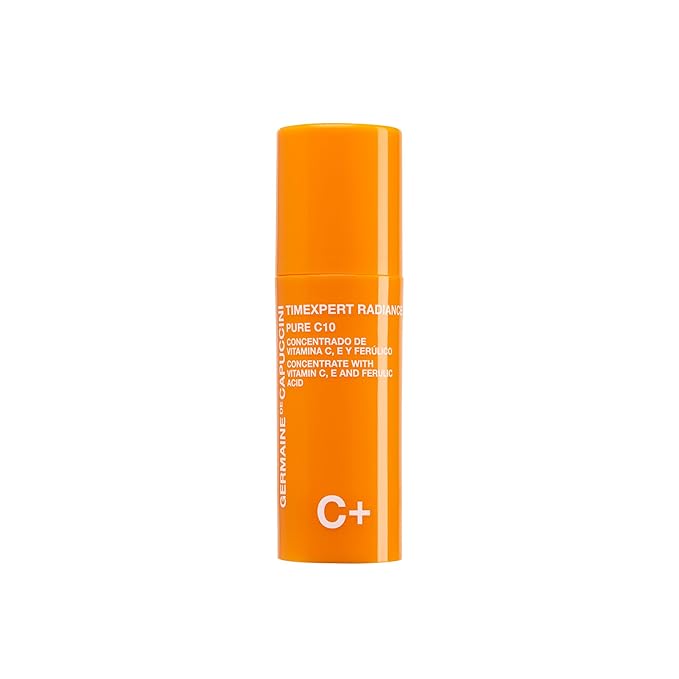 Germaine de Capuccini Vitamin C Serum Concentrate | Timexpert Radiance C+| Advanced Facial Serum with Pure Vitamin C & Ferulic Acid & Vitamin E | 1 x 1.5 Fl oz