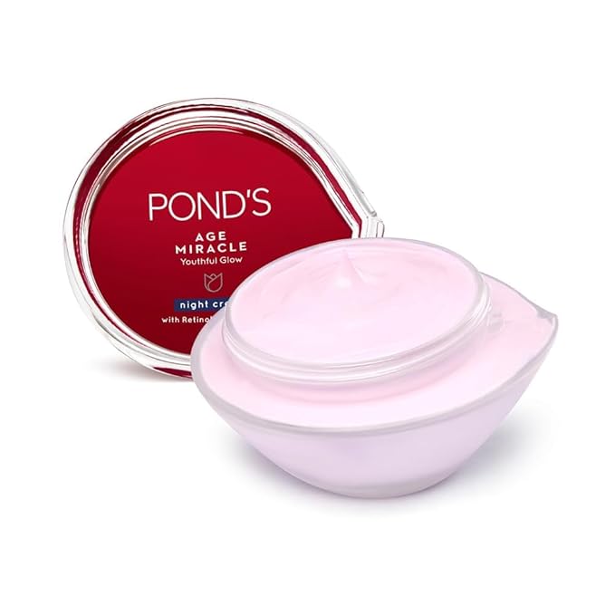 Pond's Age Miracle Cell Regen Deep Action Night Cream Anti Aging Wrinkle Net wt. 50 ml.