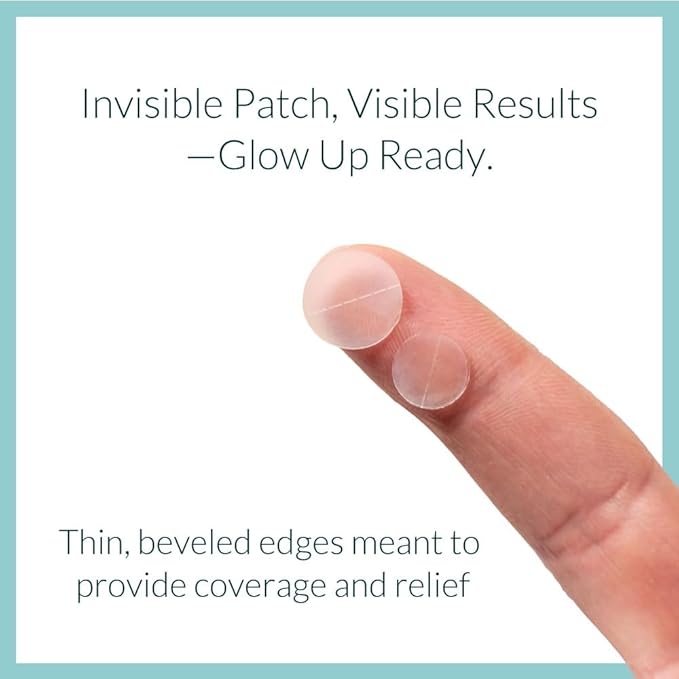 Pimple Patch, Acne Spot Treatment and Cover - Hydrocolloid Patch Salicylic Acid Acne Patch for Face, Blemish Patch, Zits, Breakouts Spot Treatment for Skin Facial Sticker 2 Sizes (72 Count)